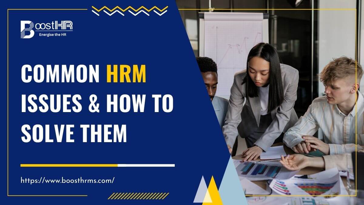 7 Common HRM Issues and How to Solve Them A Guide for HR Professionals